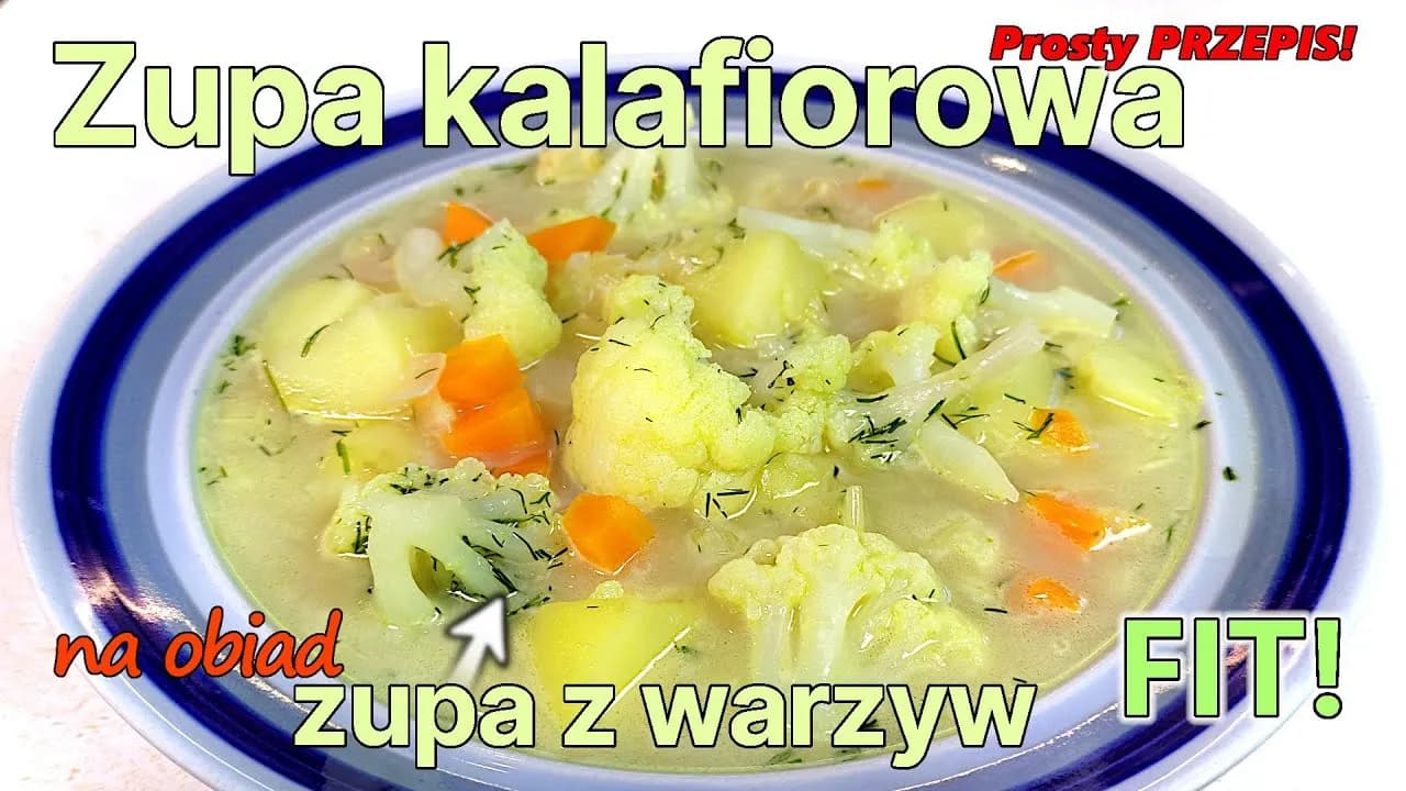 Jak zrobić zupę kalafiorową - prosty przepis na pyszny smak Jak zrobić zupę kalafiorową - prosty przepis na pyszny smak